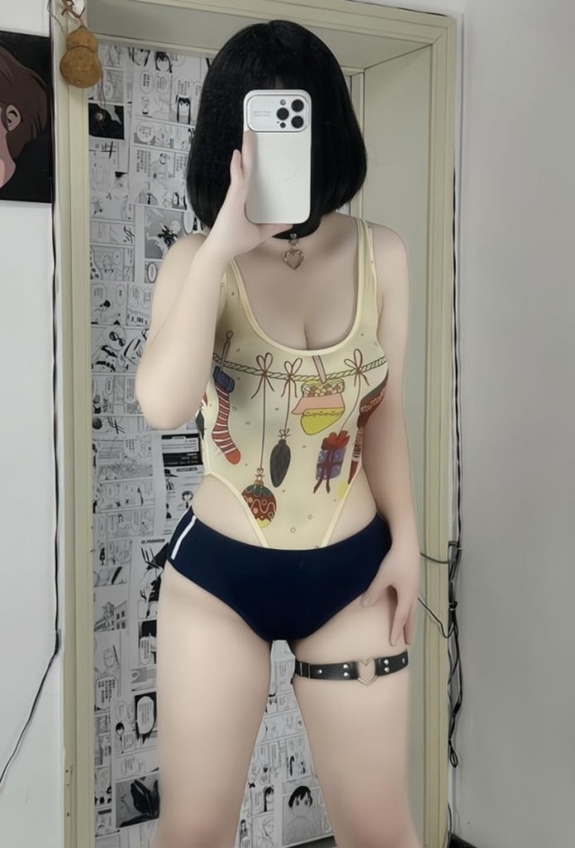 [微密圈]酷野 – 连体衣_三角裤_勒肉过膝袜[12P1V-52MB]-365学习资料