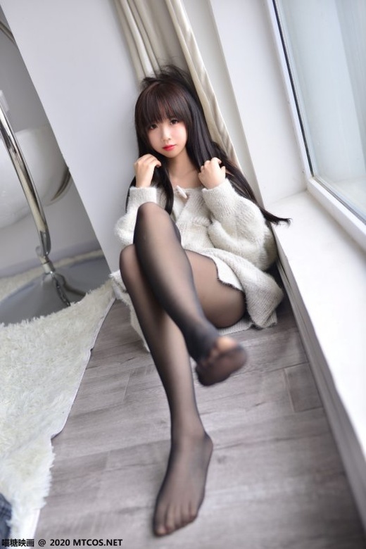 喵糖映画 VOL.277 黑丝毛衣少女 [20P/109MB]-365学习资料