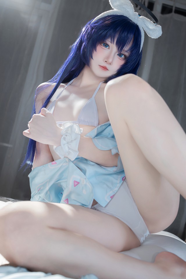 纸悦Etsu_ko – NO.09 蔚蓝档案 优香睡衣 [35P-616MB]-365学习资料